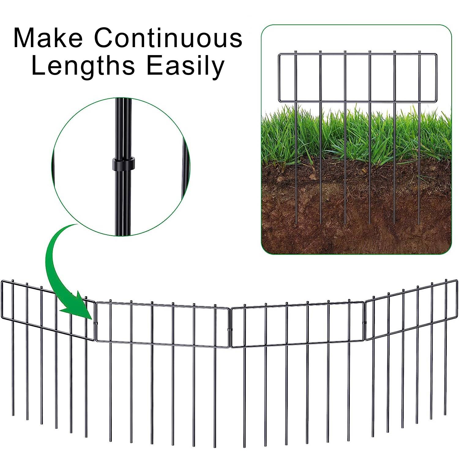Animal barrier garden fence: image 4