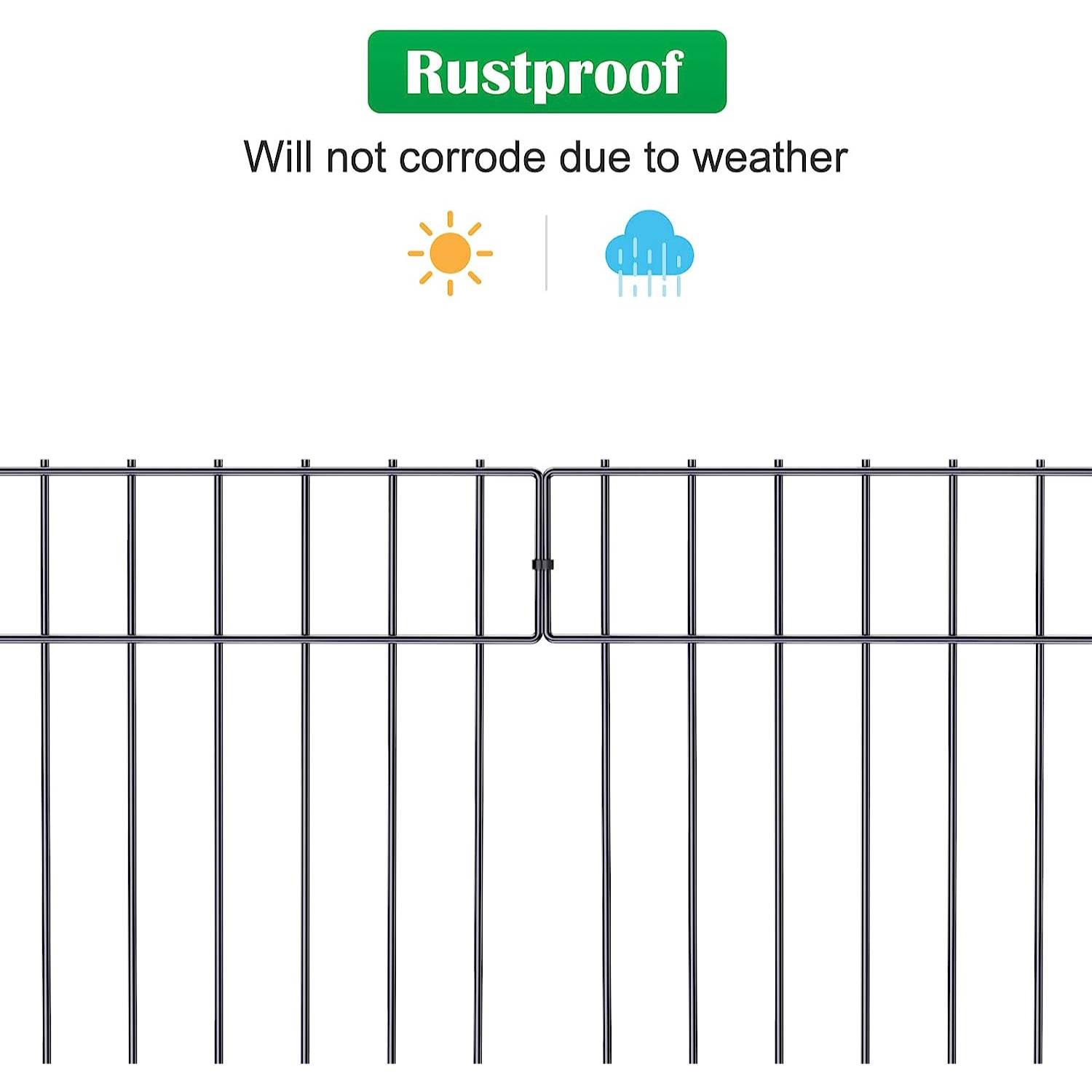Animal barrier garden fence: image 6