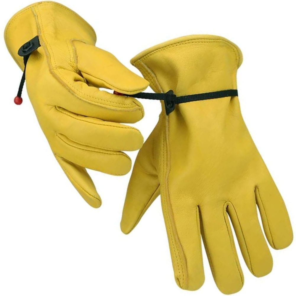 Leather gardening gloves: image 3