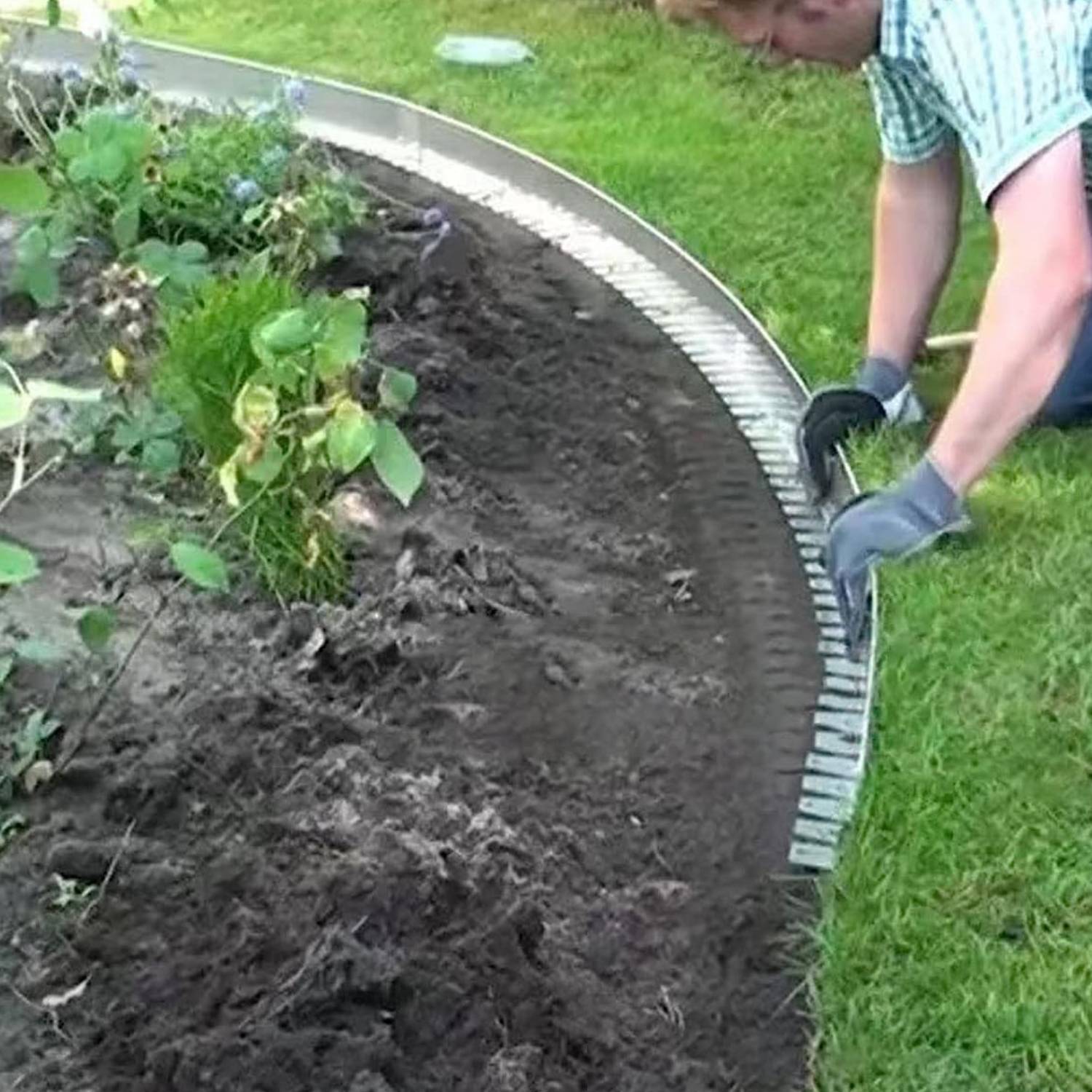 Stainless steel garden edging: image 2